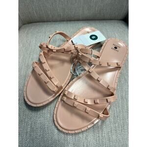 NWT Shade & Shore Pink Liv Jelly Sandals - Size 9